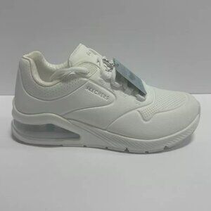 Skechers Womens Uno2 Air Around You Sneaker White Size 7 M